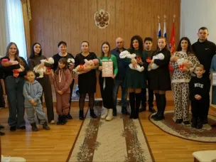 В отделе ЗАГС продолжают традиции Года семьи