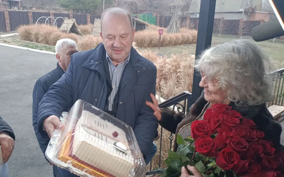 Юбилей Натальи Анатольевны Калининой отметили в хуторе Пухляковском