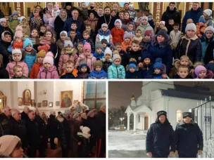 Казаки Усть-Донецкого юрта приняли участие в праздничных богослужениях и в охране правопорядка