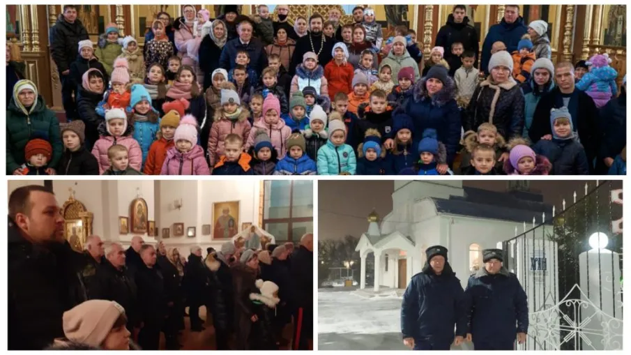 Казаки Усть-Донецкого юрта приняли участие в праздничных богослужениях и в охране правопорядка