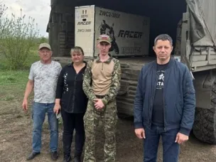 Волонтеры Усть-Донецкого муниципального штаба #МЫВМЕСТЕ доставили в зону СВО мотоцикл