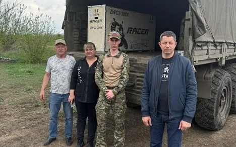Волонтеры Усть-Донецкого муниципального штаба #МЫВМЕСТЕ доставили в зону СВО мотоцикл