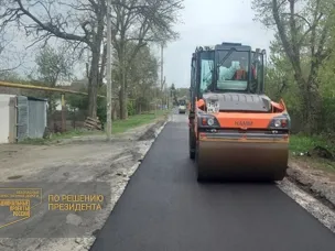 Благодаря нацпроекту в поселке Керчикский начался ремонт улиц