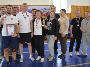 Команда районной администрации заняла второе место в Спартакиаде трудящихся