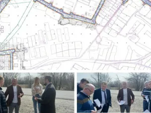 Выездное совещание на объекте будущего строительства
