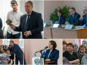 Вадим Артёмов с рабочим визитом побывал в Усть-Донецком районе