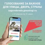 Голосование за объекты благоустройства