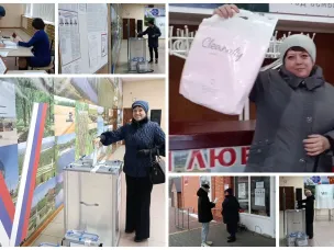 Первые избиратели уже приняли участие в выборах Президента