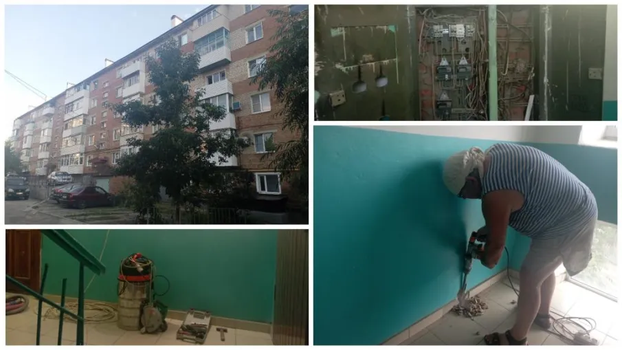 Капитальный ремонт системы электроснабжения в многоквартирном доме по ул. Ленина, 22