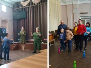 Клуб «Папа особого ребёнка» прошёл игровой курс «Молодого бойца»