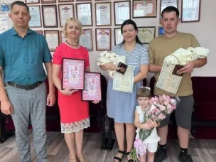 Первая двойня в Усть-Донецком районе