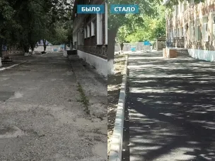 Завершено благоустройство территории — инициатива родителей стала реальностью