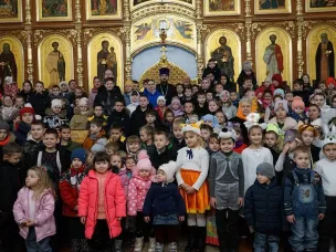 Рождественские колядки в храме