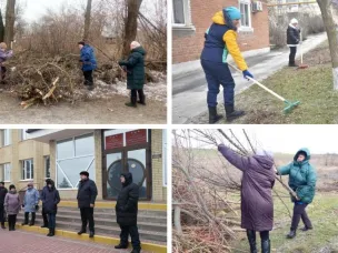 Порядка тысячи устьдончан борются с последствиями непогоды