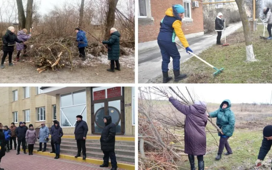 Порядка тысячи устьдончан борются с последствиями непогоды