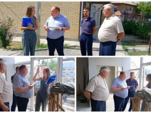 Алексей Алёхин посетил Усть-Донецкий район
