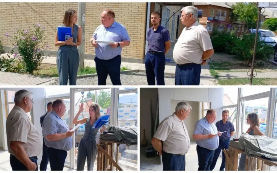 Алексей Алёхин посетил Усть-Донецкий район