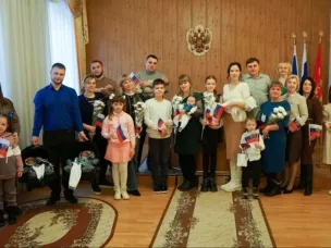 В Усть-Донецком состоялось торжественное имянаречение