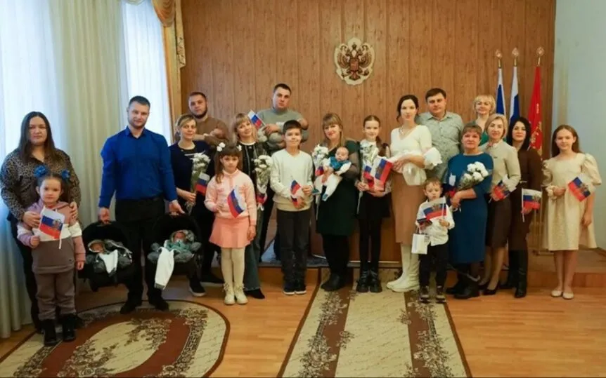 В Усть-Донецком состоялось торжественное имянаречение