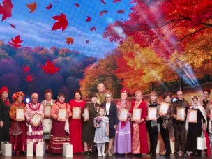 Коллектив клуба 65+«Гармония души» стал лауреатом областного фестиваля