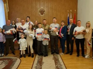 В Усть-Донецком прошло торжественное имянаречение
