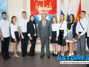 Встреча с отличниками, претендентами на медаль