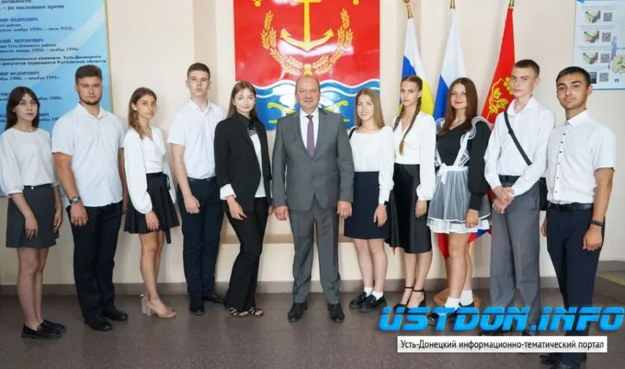 Встреча с отличниками, претендентами на медаль