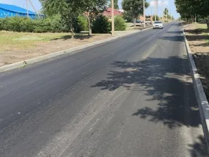 Завершены работы по ремонту автомобильной дороги по улице Инженерной в Усть-Донецком