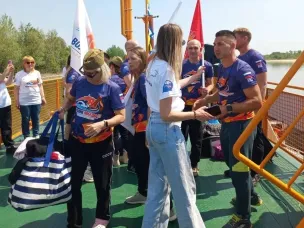 Пухляковская пристань стала стартом памяти и единства