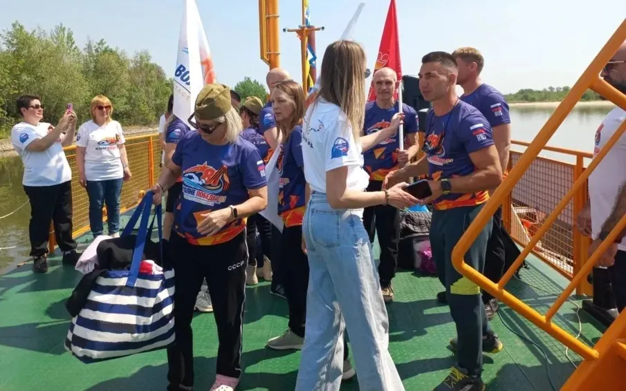 Пухляковская пристань стала стартом памяти и единства