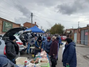 В Усть-Донецком прошла сельскохозяйственная ярмарка