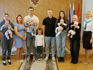 В Усть-Донецком состоялось торжественное имянаречение