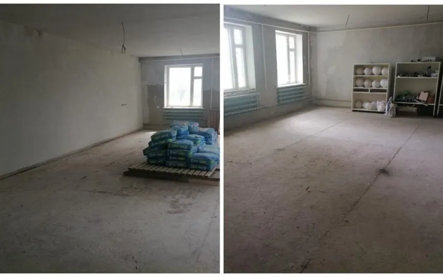В станице Мелиховской ведутся ремонтные работы здания школьного музея