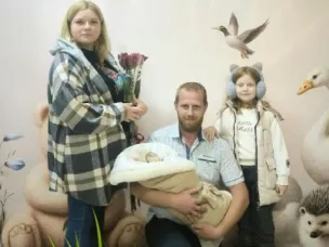 В отделе ЗАГС зарегистрировано рождение 100-го малыша