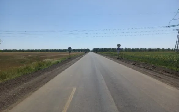Завершены работы по ремонту участка подъездной автомобильной дороги к хутору Ольховскому