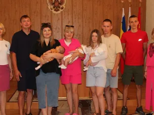 В Усть-Донецком районе отметили рождение новых устьдончан