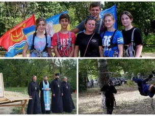 В станице Нижнекундрюченской прошёл слёт православной казачьей молодёжи