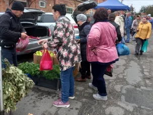 В Усть-Донецком прошла сельскохозяйственная ярмарка