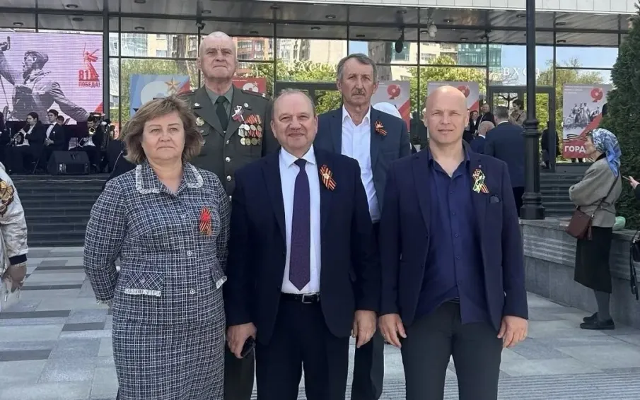 Делегация Усть-Донецкого района приняла участие в областном торжественном собрании, посвящённом Дню Победы