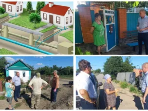 Подключение новых абонентов к системе водоснабжения в хуторах Евсеевский и Тереховский