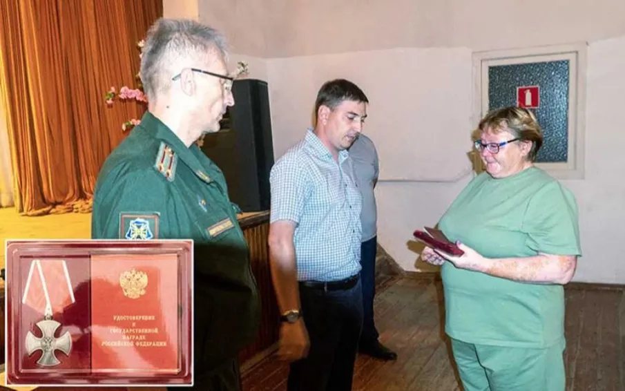 Жителя ст. Нижнекундрюченской посмертно наградили орденом Мужества