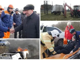 В Усть-Донецком районе проверили готовность экстренных служб к реагированию на аварийные ситуации