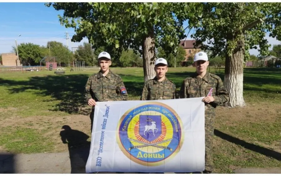 Молодые казаки сдали экзамен на пластунский берет