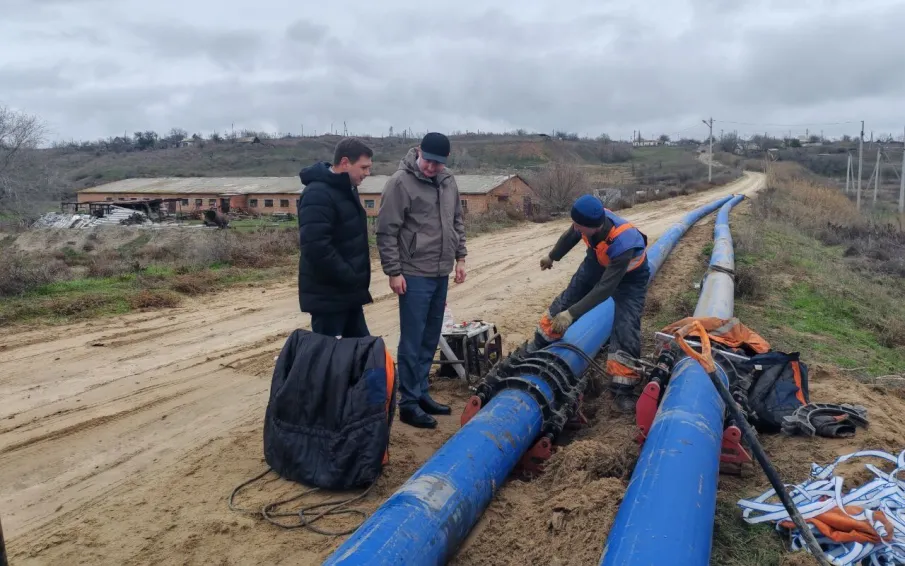 В Усть-Донецком районе продолжается развитие водопроводного комплекса