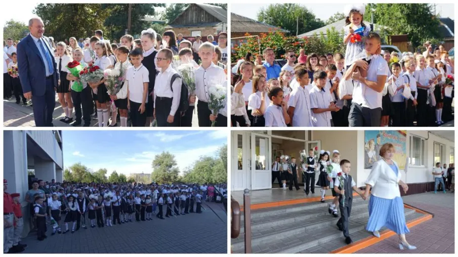 Для школьников района прозвенел первый звонок