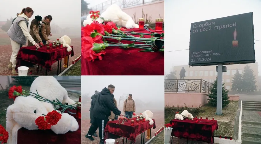 Трагедия, потрясшая весь мир: Стихийный мемориал, свечи и цветы в память о погибших