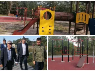 В октябре завершится благоустройство набережной в хуторе Апаринском
