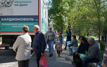 Акция «Поезд здоровья»: медики помогают жителям Ростовской области